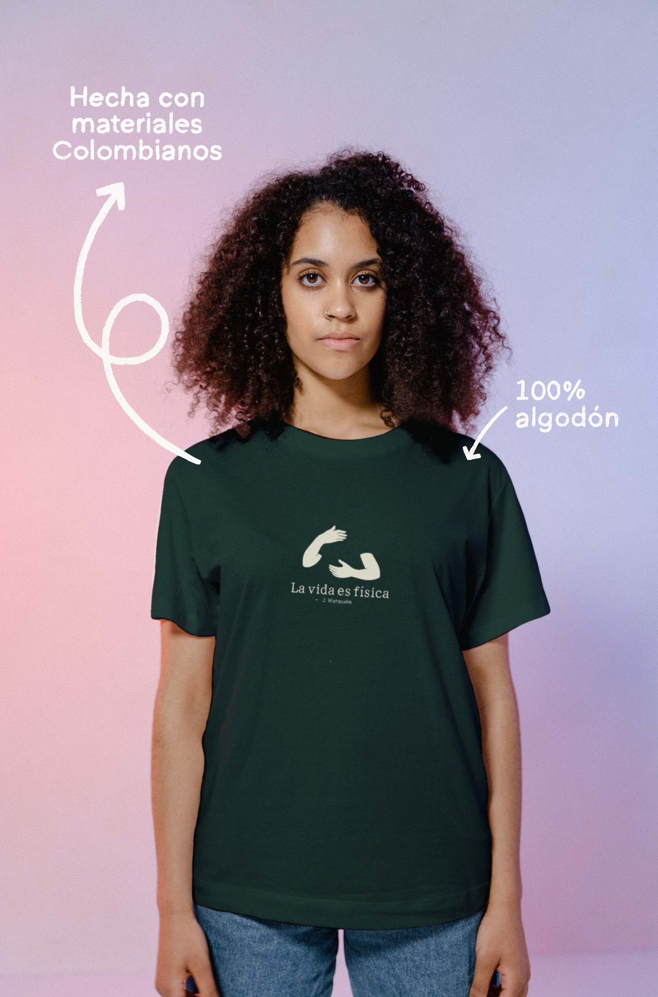 Camiseta La vida es física