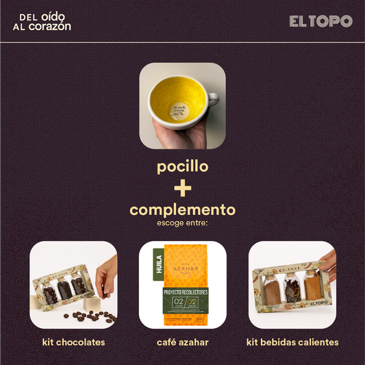 Combo Ritual de las mañanas (pocillo + complemento)