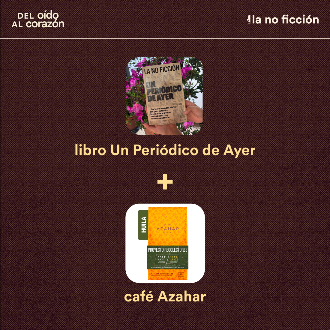 Combo Para leer con calma (libro + café)